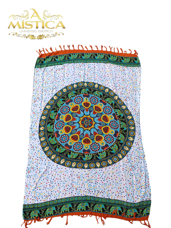 Canga de praia Mandala Flores
