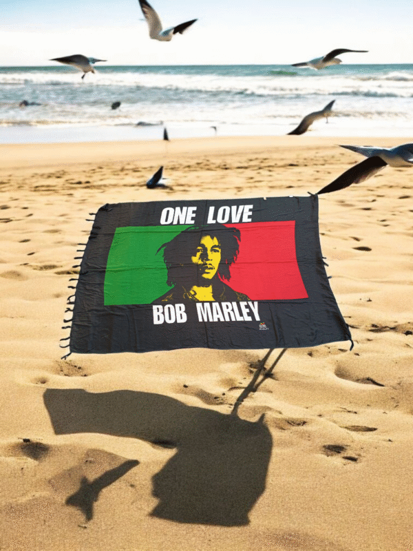 Canga de praia Bob Marley One Love - Image 2