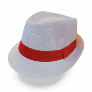 Chapéu aba curta Malandro Vermelho