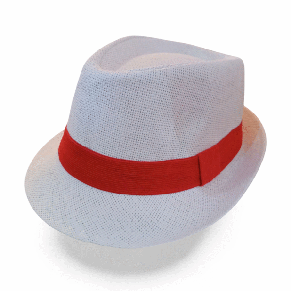 Chapéu aba curta Malandro Vermelho