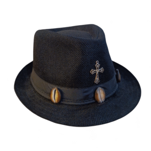 Chapéu aba curta Exu Preto