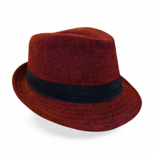 Chapéu aba curta Malandro Vermelho