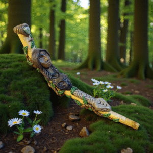 Tepi Aplicador de Rapé Guardião da Floresta