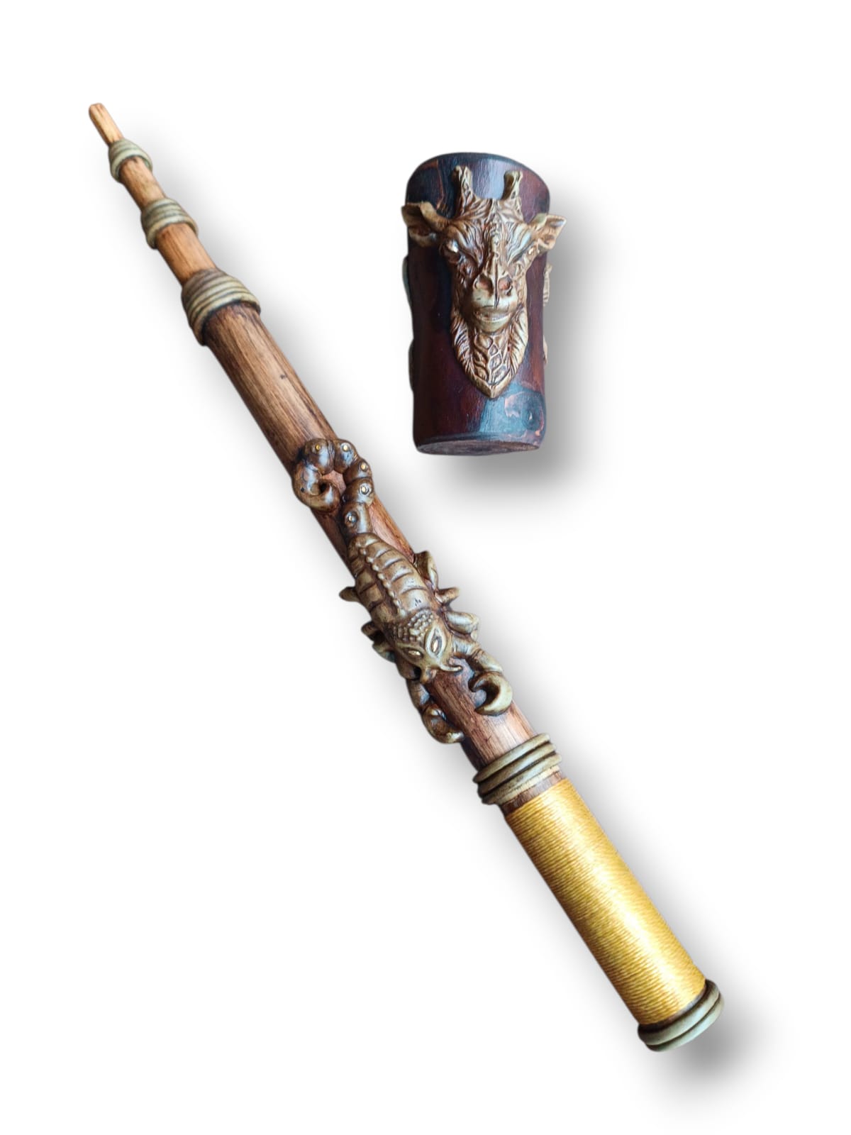 Cachimbo Xamânico Girafa -Poder alturas da consciência.