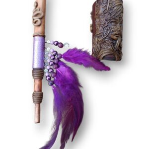 Cachimbo Xamânico Rosa Caveira – Capacidade de renascer diante das adversidades