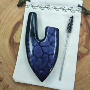 Kuripe de Resina Roxo – Auto Aplicador de Rapé