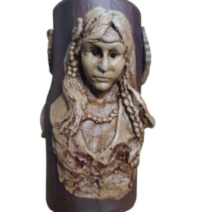 Cachimbo Xamânico Mulher Nativa – Conexão com os ciclos da natureza e a energia da criação