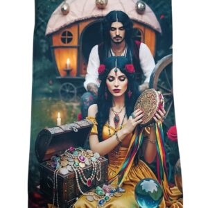 Pano Tapeçaria de Parede casal ciganos