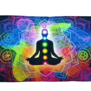 Pano Tapeçaria de Parede Chakras