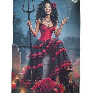 Pano Tapeçaria de Parede Pomba Gira