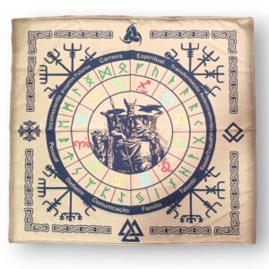 Toalha para tarot Runas