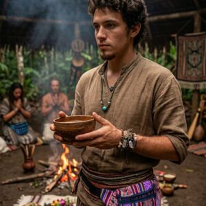 Pochete Artesanal Peruana Unissex Com Zíper E Alça Ajustável