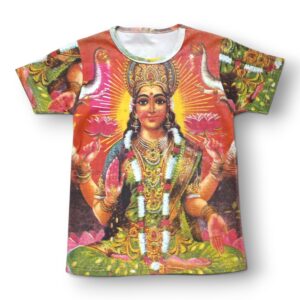 Baby Look Lakshmi Deusa Hindu Estampa Total Sublimação – Tam P