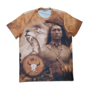Camiseta Sublimação Índígena Tam P