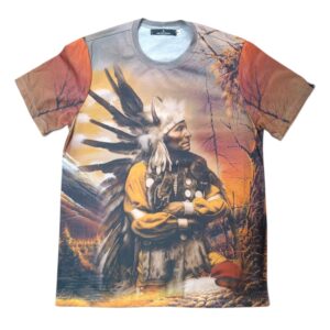 Camiseta Sublimação Native Bufalo Tam P