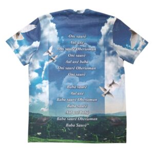 Camiseta Sublimação Oxalá Tam P