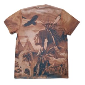 Camiseta Sublimação Índígena Tam P