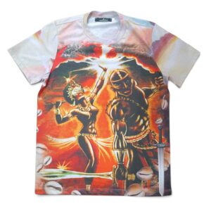 Camiseta Sublimação Ogum e Iansã Tam P