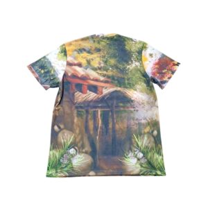 Camiseta Sublimação Preta Velha Tam P
