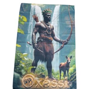 Pano Tapeçaria de Parede Oxóssi