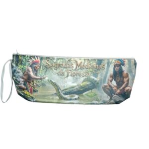 Bolsa Sagradas Medicinas da Floresta Jibóia Encantada